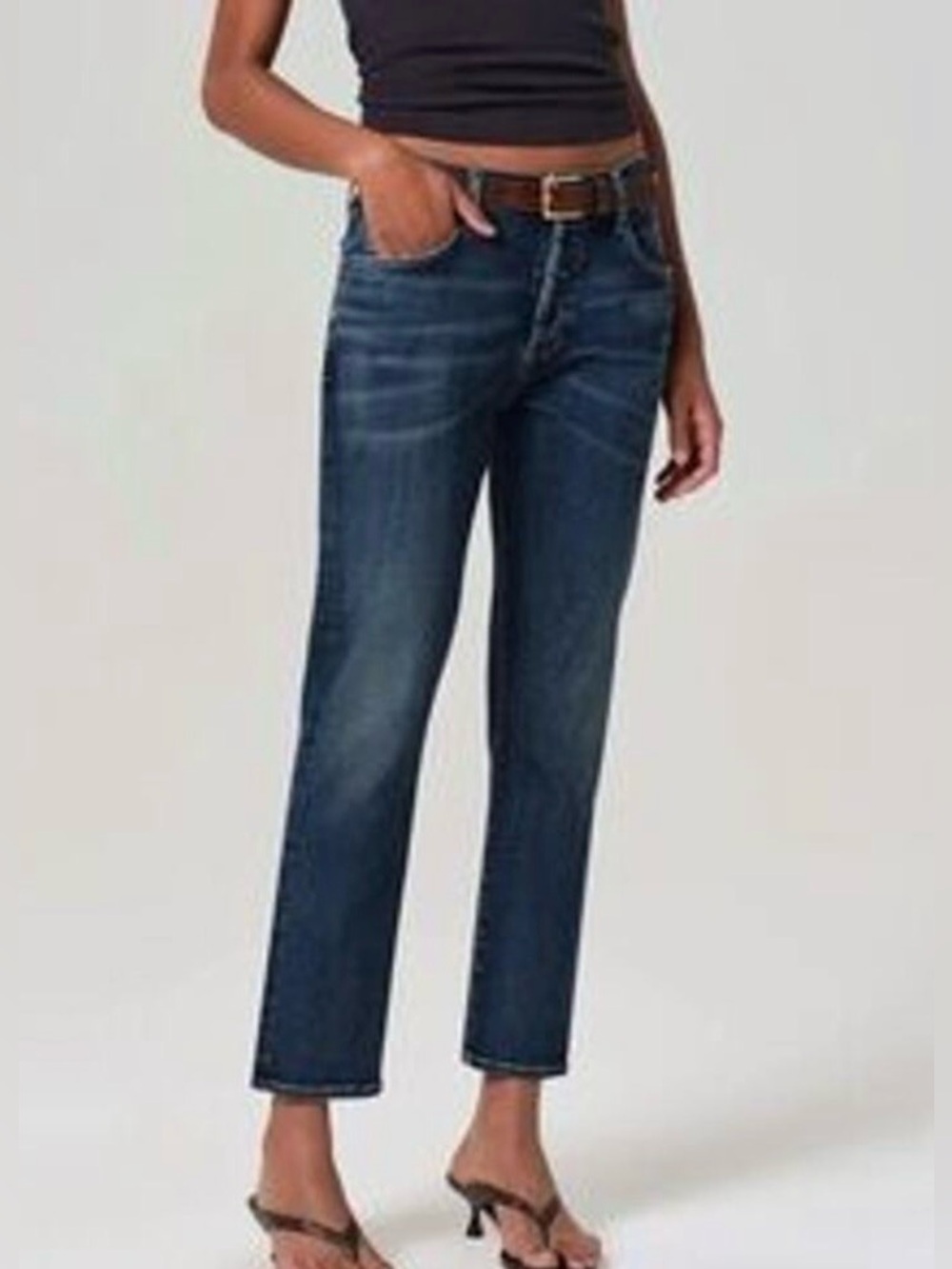Citizens of Humanity Dylan Drop Rise Cropped Jeans Womens sz 27